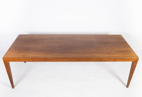 Teak Coffee Table by Severin Hansen for Haslev Furniture, 1960s-UY-980679