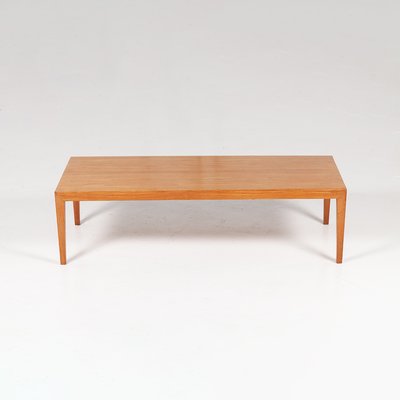 Teak Coffee Table by Severin Hansen for Haslev Møbelsnedkeri, 1960s-QVY-901209