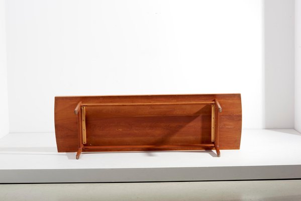 Teak Coffee Table by Tove & Edvard Kindt-Larsen for France & Son, Denmark, 1950s-SFD-1323292