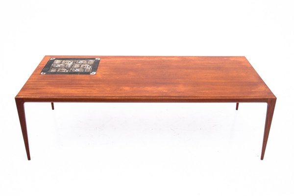 Teak Coffee Table, Denmark, 1960s-BXB-1784254