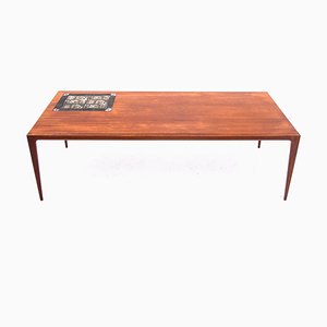 Teak Coffee Table, Denmark, 1960s-BXB-1784254