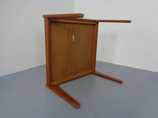 Teak Coffee Table from Arne Wahl Iversen, Denmark, 1960s-RDW-1354757