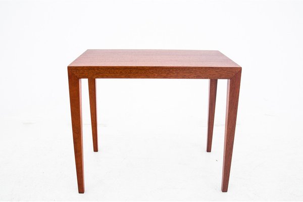 Teak Coffee Table from Haslev Møbelsnedkeri, Denmark, 1960s-BXB-1396557