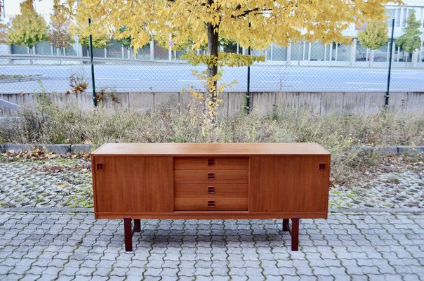 Teak Comet Sideboard by Carl Erik Johansson for Bogeryds Moebelfabrik, 1960s-UF-1065734