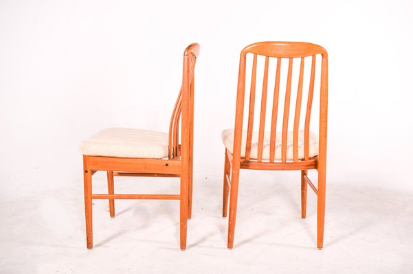 Teak Dining Chairs by Benny Linden, 1970s, Set of 12-XWB-1028298