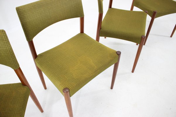 Teak Dining Chairs by Ejner Larsen & Aksel Bender-Madsen, 1960s, Set of 4-TZ-958994