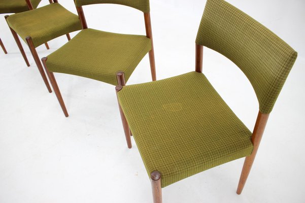 Teak Dining Chairs by Ejner Larsen & Aksel Bender-Madsen, 1960s, Set of 4-TZ-958994