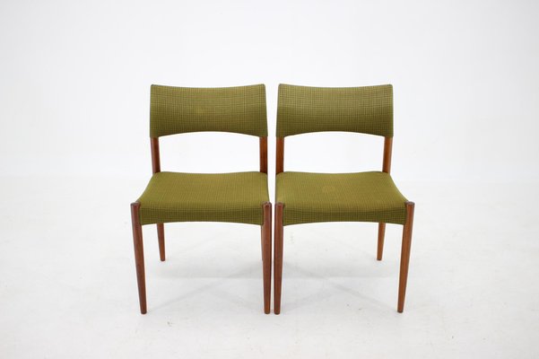 Teak Dining Chairs by Ejner Larsen & Aksel Bender-Madsen, 1960s, Set of 4-TZ-958994