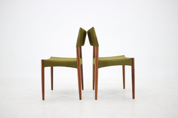 Teak Dining Chairs by Ejner Larsen & Aksel Bender-Madsen, 1960s, Set of 4-TZ-958994