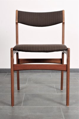 Teak Dining Chairs by Erik Buch for Anderstrup, 1950s, Set of 4-IV-706457