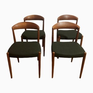 Teak Dining Chairs by Knud Andersen for JCA Jensen, Set of 4-FXJ-1209587