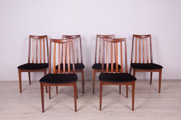 Teak Dining Chairs by Leslie Dandy for G-Plan, 1960s, Set of 6-NIT-1109466