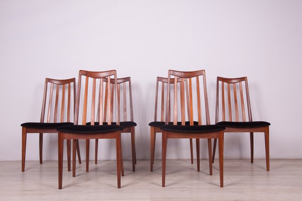 Teak Dining Chairs by Leslie Dandy for G-Plan, 1960s, Set of 6-NIT-1109466