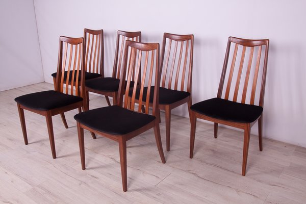 Teak Dining Chairs by Leslie Dandy for G-Plan, 1960s, Set of 6-NIT-1109466