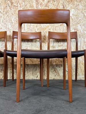 Teak Dining Chairs by Niels O. Möller for J.L Møllers, 1970s, Set of 4-EJL-1396368