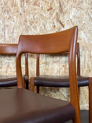 Teak Dining Chairs by Niels O. Möller for J.L Møllers, 1970s, Set of 4-EJL-1396368