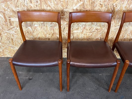 Teak Dining Chairs by Niels O. Möller for J.L Møllers, 1970s, Set of 4-EJL-1396368