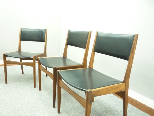 Teak Dining Chairs by Poul M. Volther, 1960s, Set of 4-UG-1238862