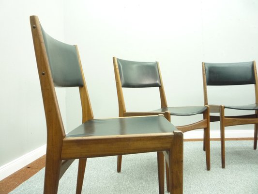 Teak Dining Chairs by Poul M. Volther, 1960s, Set of 4-UG-1238862