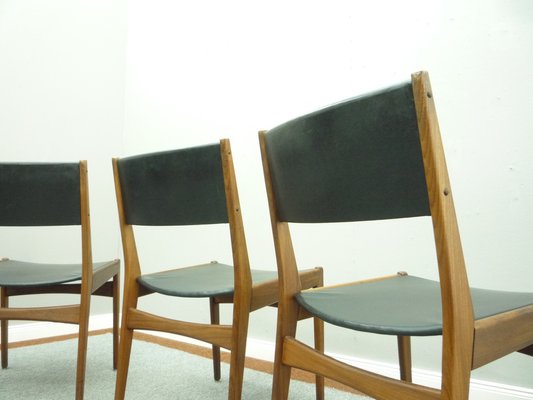 Teak Dining Chairs by Poul M. Volther, 1960s, Set of 4-UG-1238862