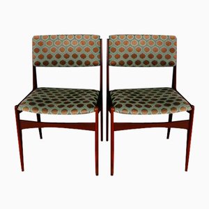 Teak Dining Chairs by Poul Volther for Frem Rojle, 1960s, Set of 2-KK-1808087