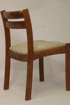 Teak Dining Chairs from Dyrlund, 1960s, Set of 4-OTF-1148637