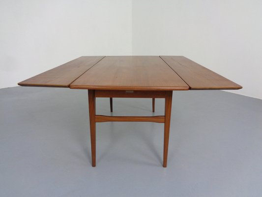 Teak Dining or Coffee Table, Denmark, 1960s-RDW-1304692