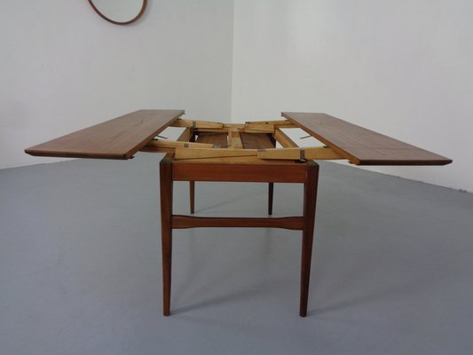 Teak Dining or Coffee Table, Denmark, 1960s-RDW-1304692