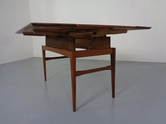 Teak Dining or Coffee Table, Denmark, 1960s-RDW-1304692