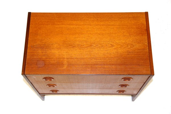 Teak Domino Chest of Drawers by Arne Wahl Iversen for Ikea, Sweden, 1960-GEK-1286386