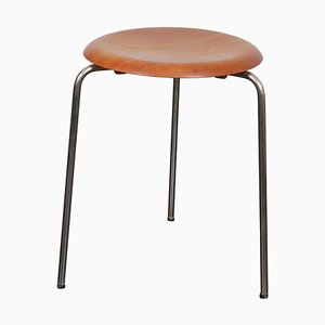 Teak Dot Ottoman by Arne Jacobsen, 1960s-MTD-1400106