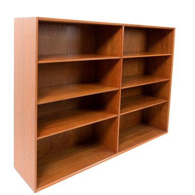 Teak Double Bookcase by Arne Vodder for Sibast, 1950s, Set of 2-TJQ-769515