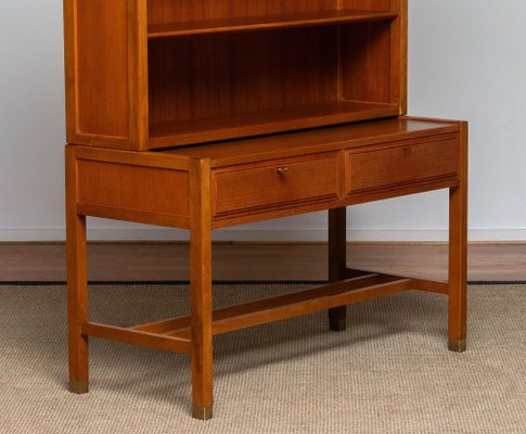 Teak Drawer and Shelf Cabinet by Carl Aksel Acking for Bodafors, Sweden, 1960s-JE-987165