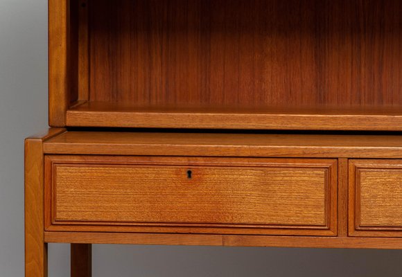 Teak Drawer and Shelf Cabinet by Carl Aksel Acking for Bodafors, Sweden, 1960s-JE-987165