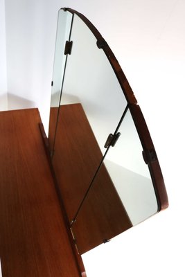 Teak Dressing Table with Mirror, 1960s-OKN-2021521