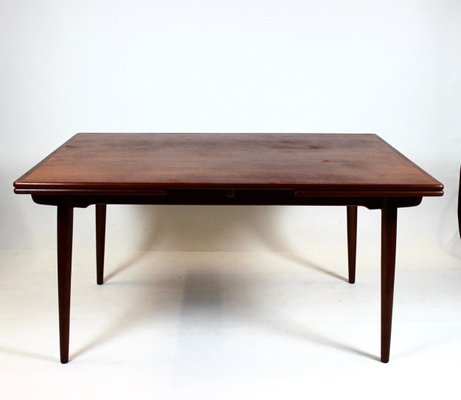 Teak Extendable Dining Table by Hans J. Wegner for Andreas Tuck, 1960s-UY-621181