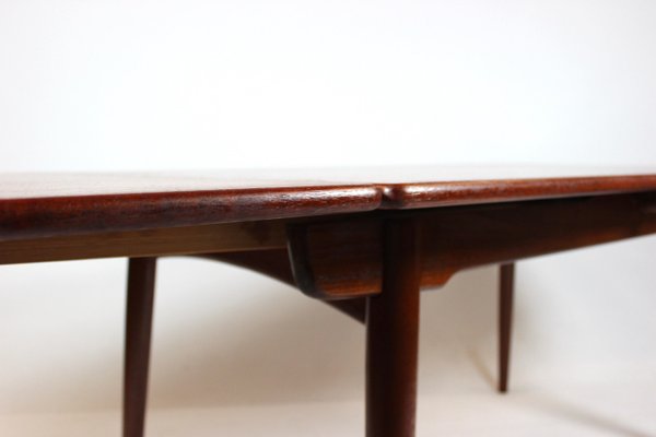 Teak Extendable Dining Table by Hans J. Wegner for Andreas Tuck, 1960s-UY-621181