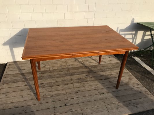 Teak Extendable Dining Table by Niels Otto Møller, 1960s-EXJ-589369