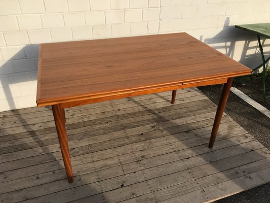 Teak Extendable Dining Table by Niels Otto Møller, 1960s-EXJ-589369