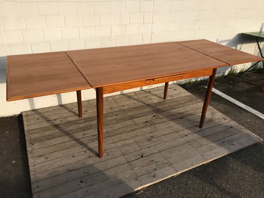 Teak Extendable Dining Table by Niels Otto Møller, 1960s-EXJ-589369