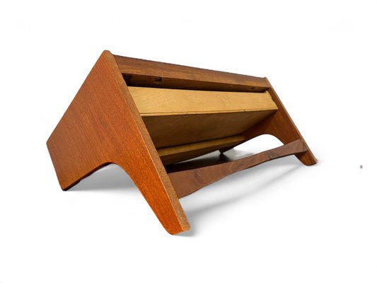 Teak Floating Bedside by Arne Hovmand Olsen for Mogens Kold-DZY-2034971