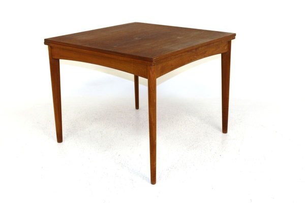 Teak Game Table, Denmark, 1960s-GEK-826695