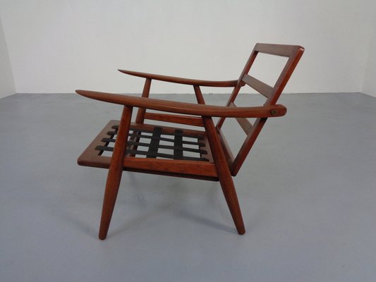 Teak GE-270 Armchair by Hans J. Wegner for Getama, 1950s-RDW-1363280