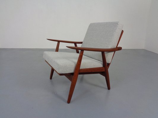 Teak GE-270 Armchair by Hans J. Wegner for Getama, 1950s-RDW-1363280