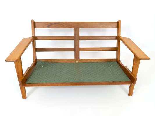 Teak GE 290 2-Seater Sofa by Hans J. Wegner for Getama-URD-1440767