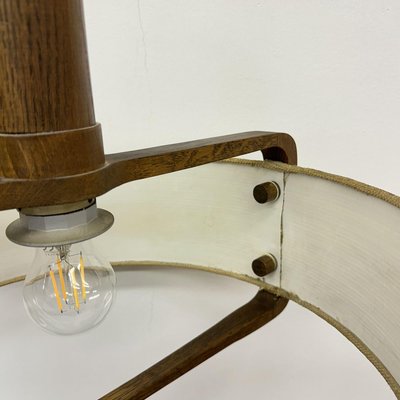 Teak Hanging Lamp from Temde Leuchten, 1970s-BGP-2020852