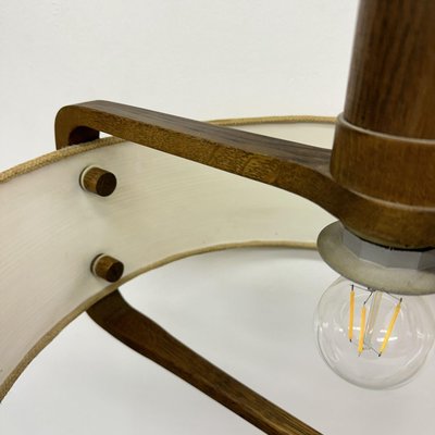 Teak Hanging Lamp from Temde Leuchten, 1970s-BGP-2020852