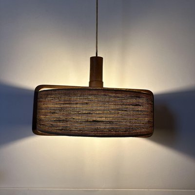 Teak Hanging Lamp from Temde Leuchten, 1970s-BGP-2020852