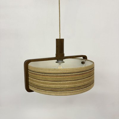 Teak Hanging Lamp from Temde Leuchten, 1970s-BGP-2020852