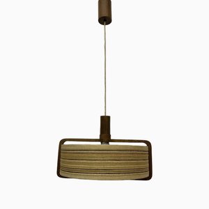 Teak Hanging Lamp from Temde Leuchten, 1970s-BGP-2020852